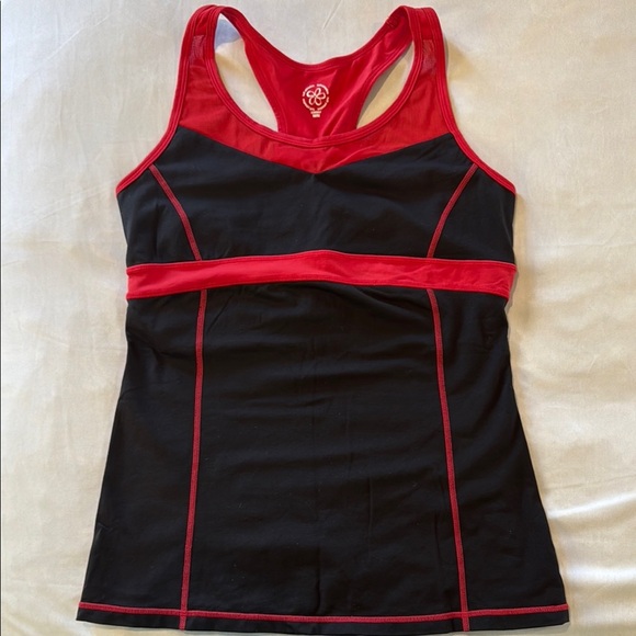 Tuff Athletics Tops - Tuff Athletics Tank Top Red and Black for Active Comfort Women's